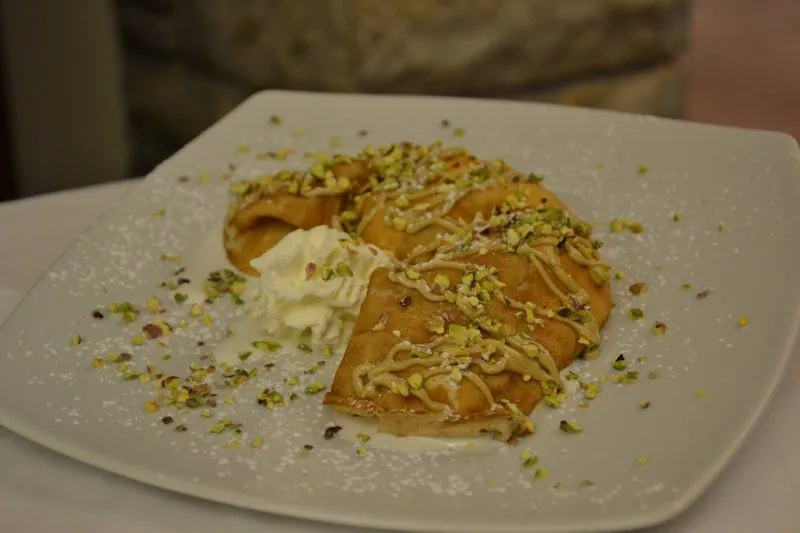 Crepes al Pistacchio